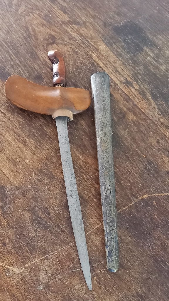Indonesische kris, Antiek en Kunst, Wapen, Handgemaakt, Ophalen of Verzenden, Indonesië