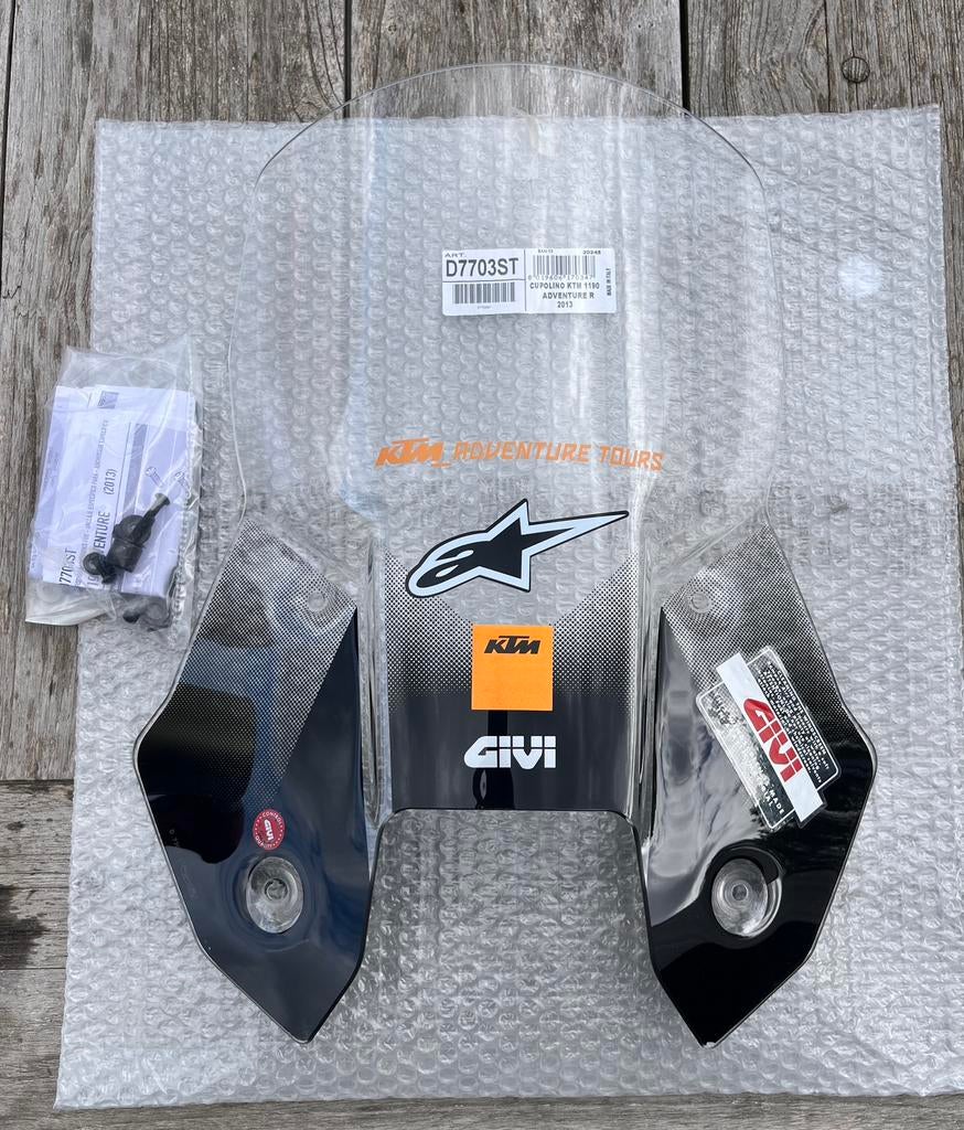 GIVI accesoires voor KTM Adventure 1190, Motoren, Ophalen of Verzenden, Gebruikt