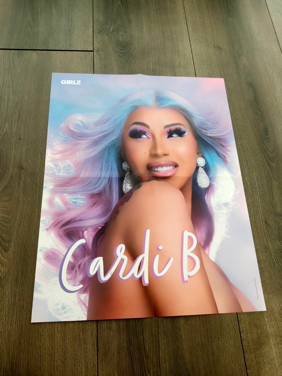 Girlz - Cardi B Poster, Ophalen of Verzenden, Nieuw, A1 t/m A3