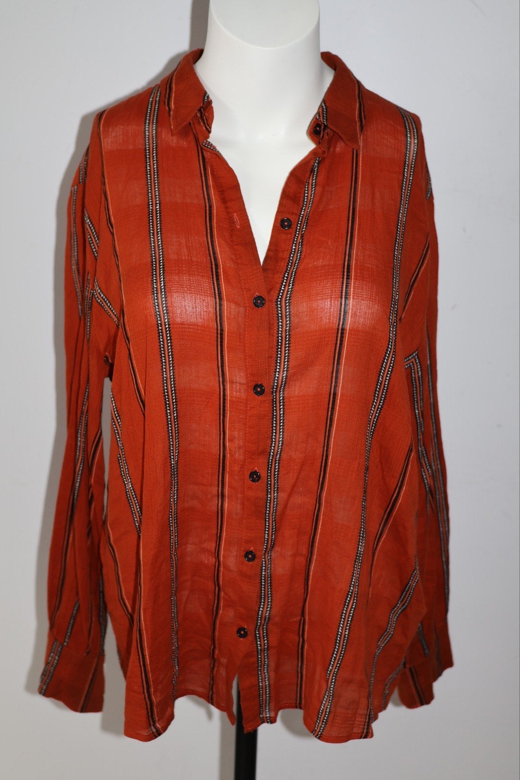 Ba&sh blouse maat 36 (S) roestbruin, Ba&sh.nl, Ba&sh, NL, Oranje