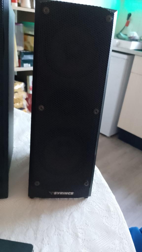 2xbox,  woofer, 800watt voor dj of feestjes, Ophalen, 120 watt of meer, Front, Rear of Stereo speakers, Overige merken