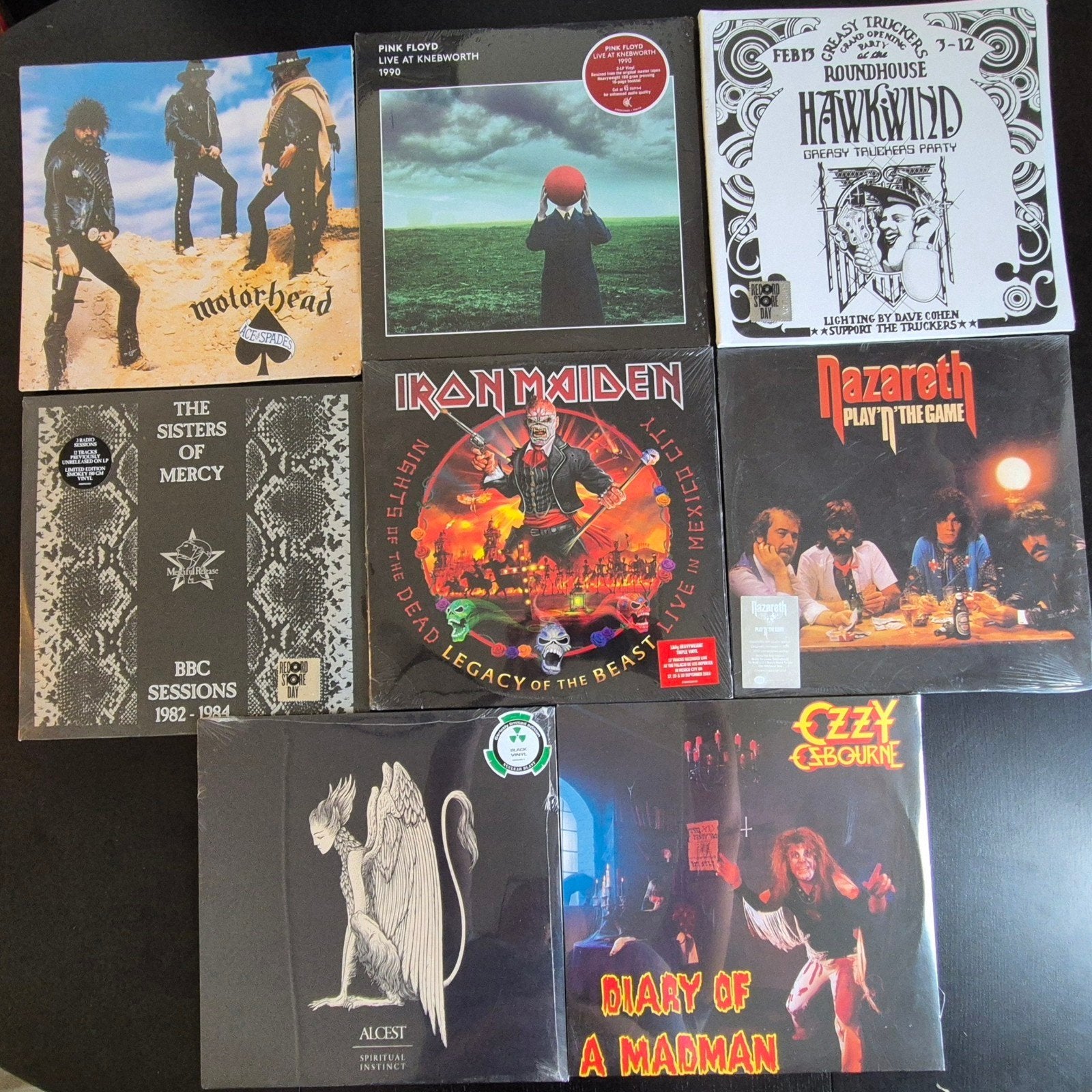 15 LP's vinyl | Metal / Rock / Prog | Iron Maiden, Ozzy, Mot, Cd's en Dvd's, Ophalen, Nieuw in verpakking
