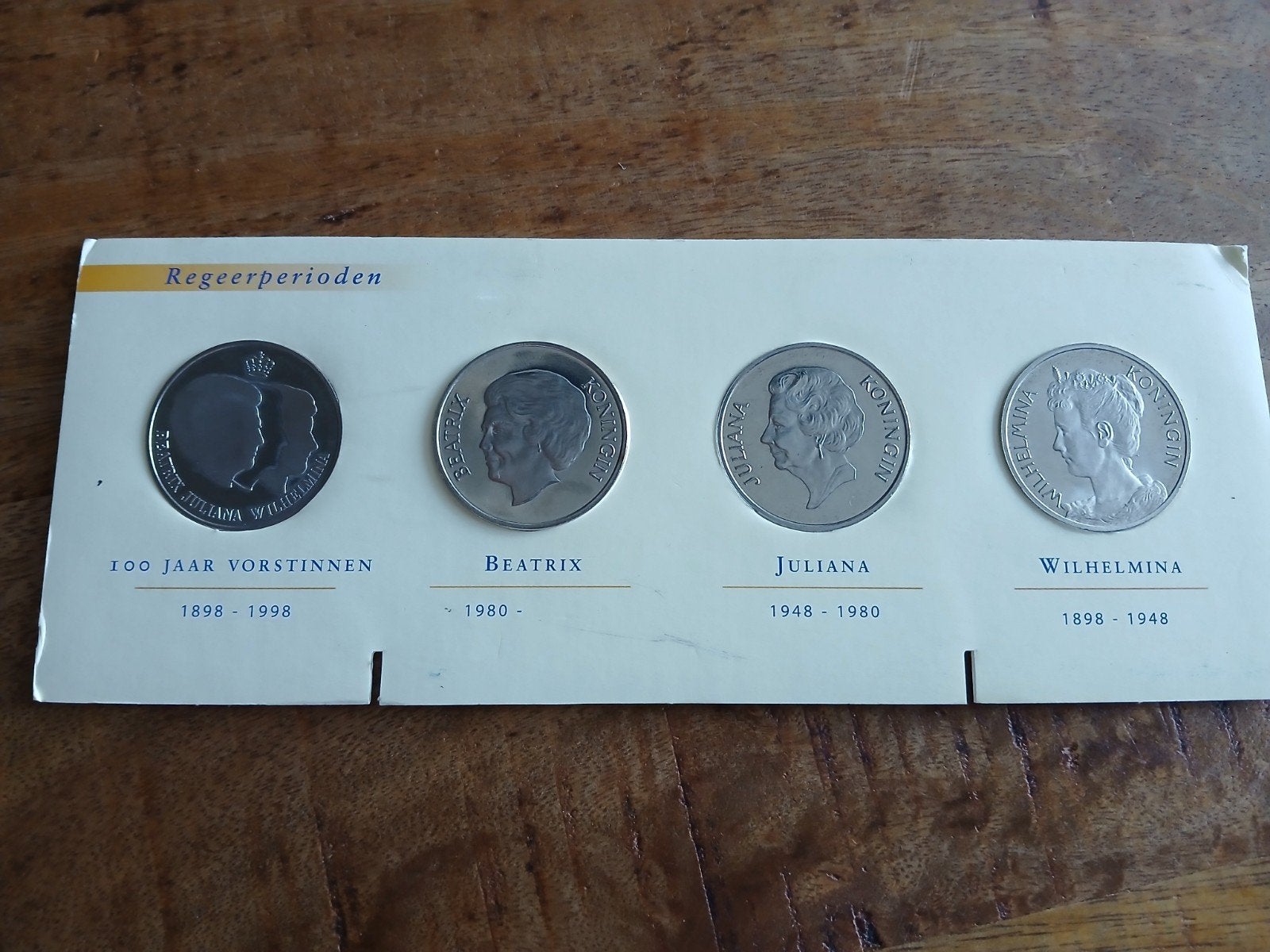 Rabobank 100 jaar munten set - Koninginnen, Ophalen of Verzenden