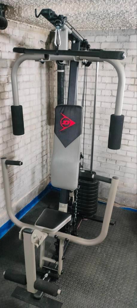 Dunlop Krachtstation - Complete Home Gym, Sport en Fitness, Fitnessapparatuur, Benen, Gebruikt, Krachtstation, Ophalen of Verzenden