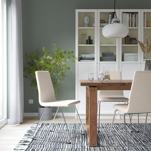 2x NIEUW IN DOOS: LILLÅNÄS Eetkamerstoelen, Ophalen, Twee, Overige kleuren, Nieuw