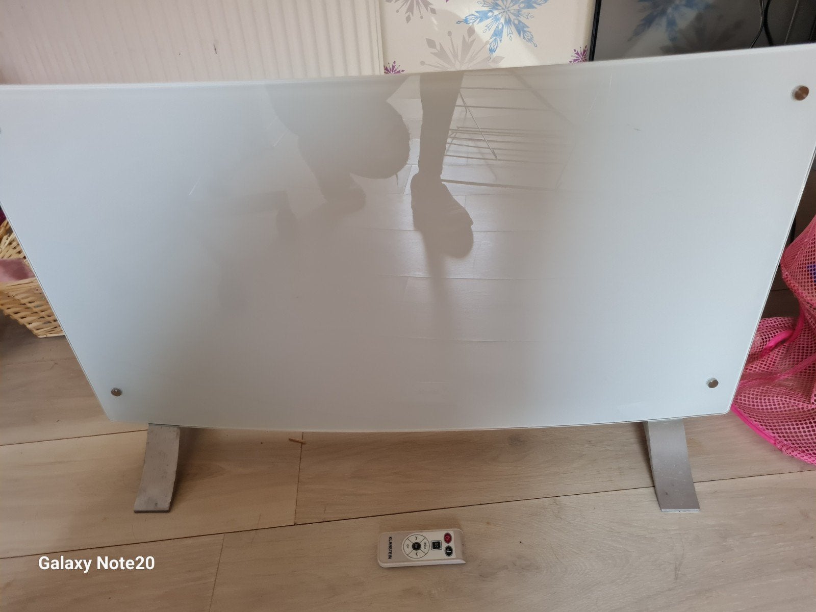 Klarstein Elektrische Kachel met Afstandsbediening, Doe-het-zelf en Verbouw, Verwarming en Radiatoren, Ophalen of Verzenden, Minder dan 60 cm
