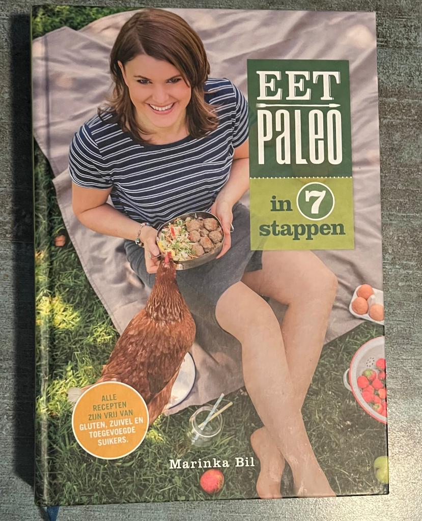 Eet paleo. Marina Bil. Kookboek., Boeken, Ophalen of Verzenden, Zo goed als nieuw, Gezond koken