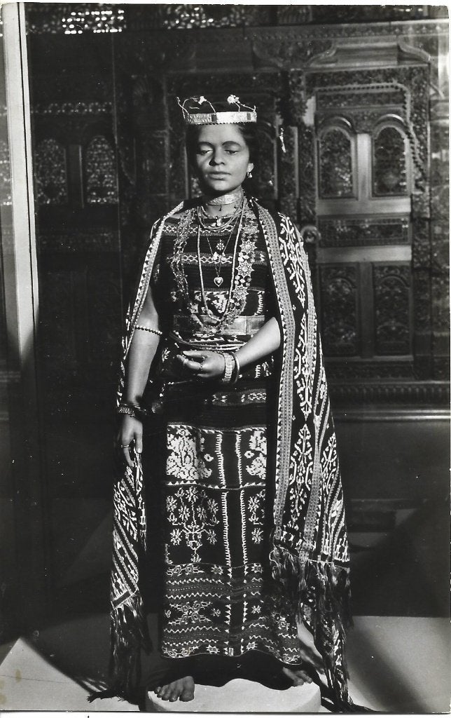 Amsterdam-16-Indonesie *Prinses v h eiland Sawoe als bruid, Ophalen of Verzenden, 1940 tot 1960, Gelopen, Noord-Holland