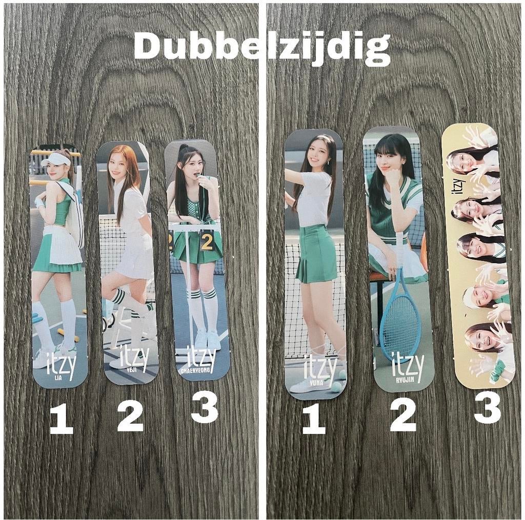 Kpop Itzy en BTS boekenleggers, Ophalen of Verzenden, Zo goed als nieuw, Overige onderwerpen