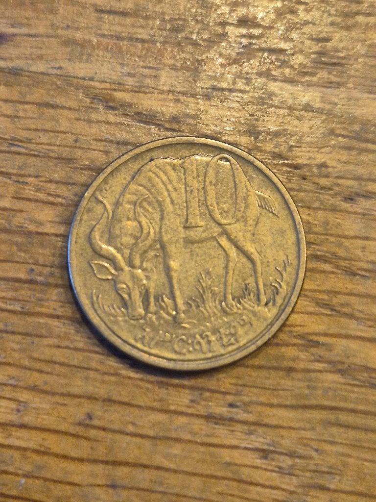 Ethiopië - 10 Cents 2008, Ophalen of Verzenden, Overige landen