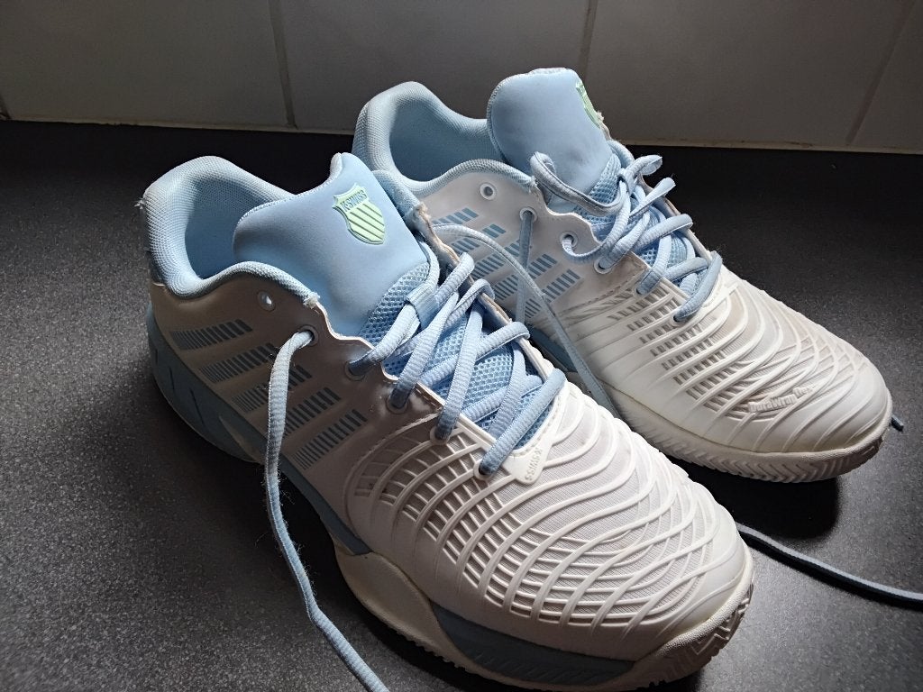 K.Swiss tennisschoenen zgan, Schoenen, Ophalen of Verzenden, Zo goed als nieuw, K-Swiss