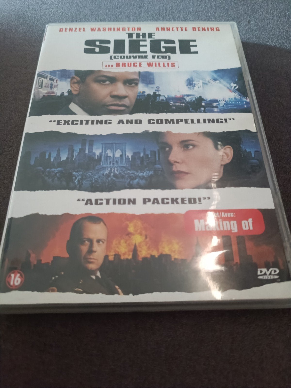 The siege - dvd, Alle leeftijden, Ophalen of Verzenden, Zo goed als nieuw