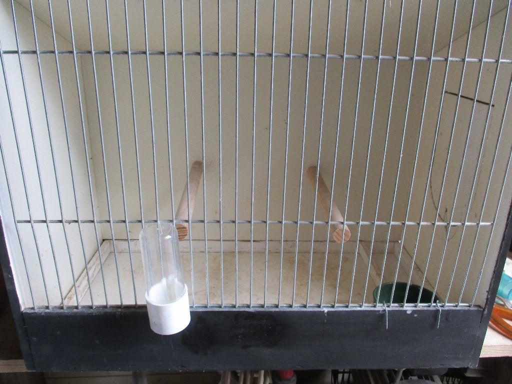 t,t, kooi   hout     (groot), Dieren en Toebehoren, Vogels | Hokken en Kooien, Ophalen, Gebruikt, Hout, Vogelkooi
