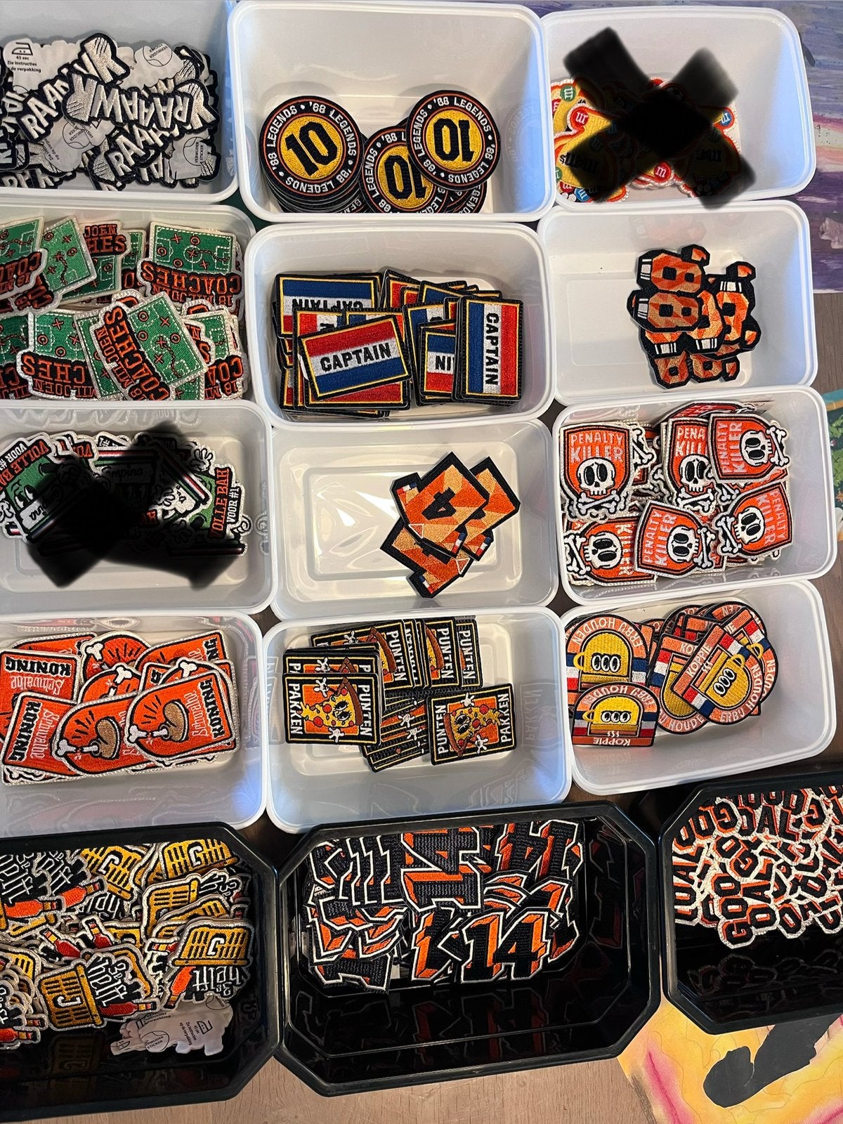 Jumbo juichjack emblemen MAAK JE JUICHJACK COMPLEET, Verzamelen, Supermarktacties, Ophalen