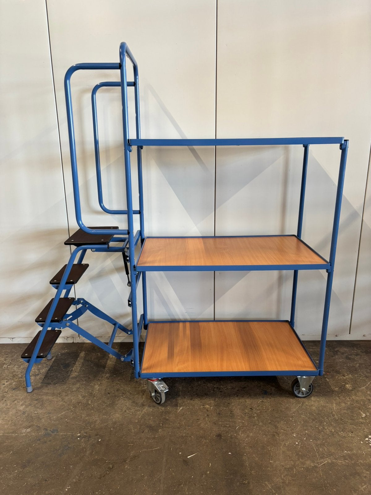 Fetra 2107 etagewagen met trap / orderverzamelwagen kar, Doe-het-zelf en Verbouw, Ophalen, Transportkar, ., 100 liter of meer