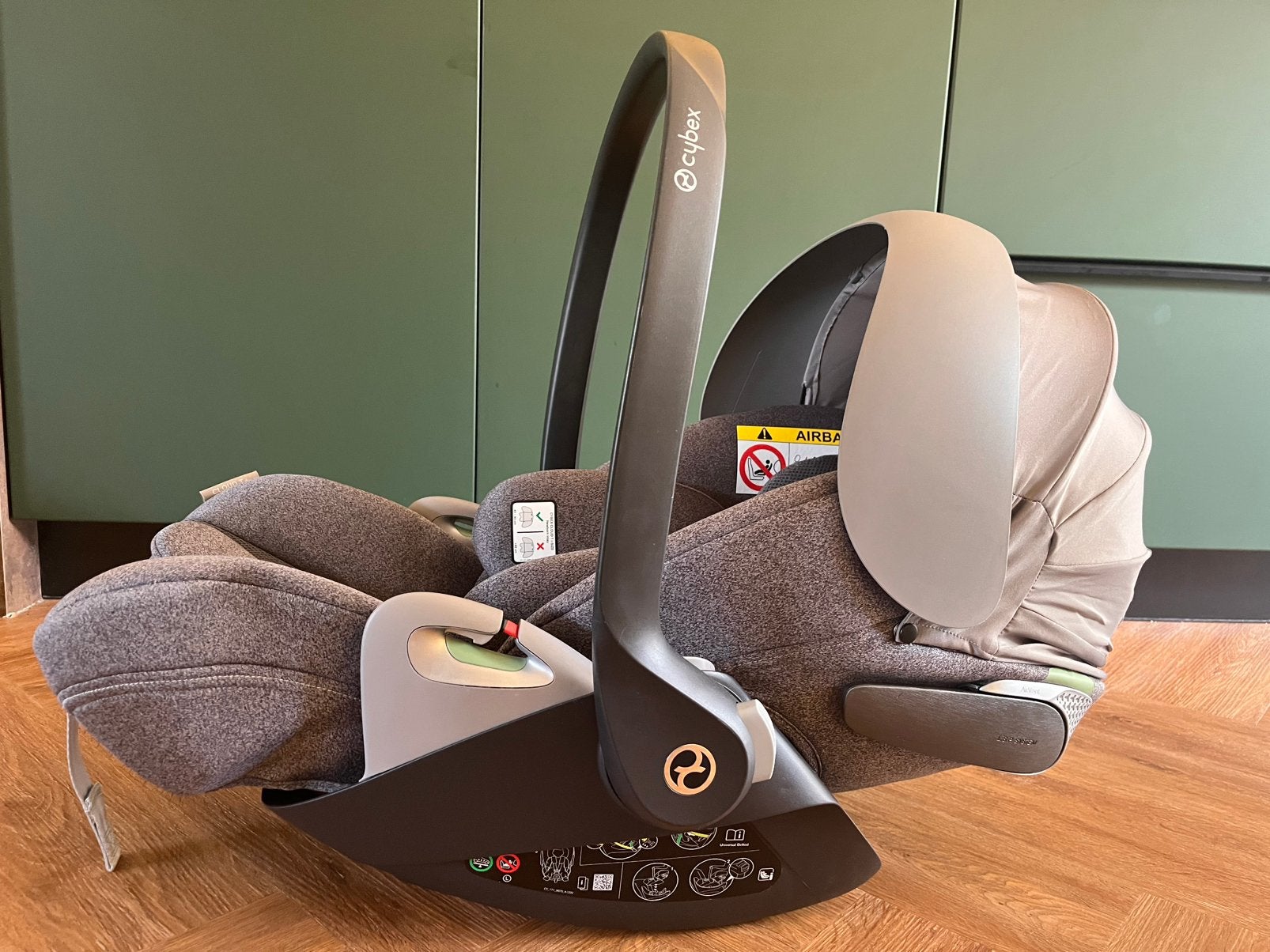 Cybex cloud T plus, Verstelbare rugleuning, Gebruikt, Isofix, 0 t/m 13 kg