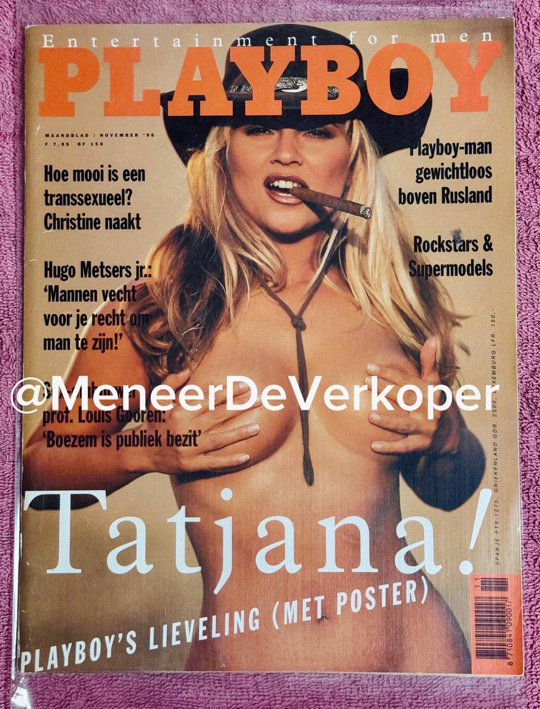 Playboy Magazine met Tatjana Simic (1996), Verzenden, Zo goed als nieuw, Glossy