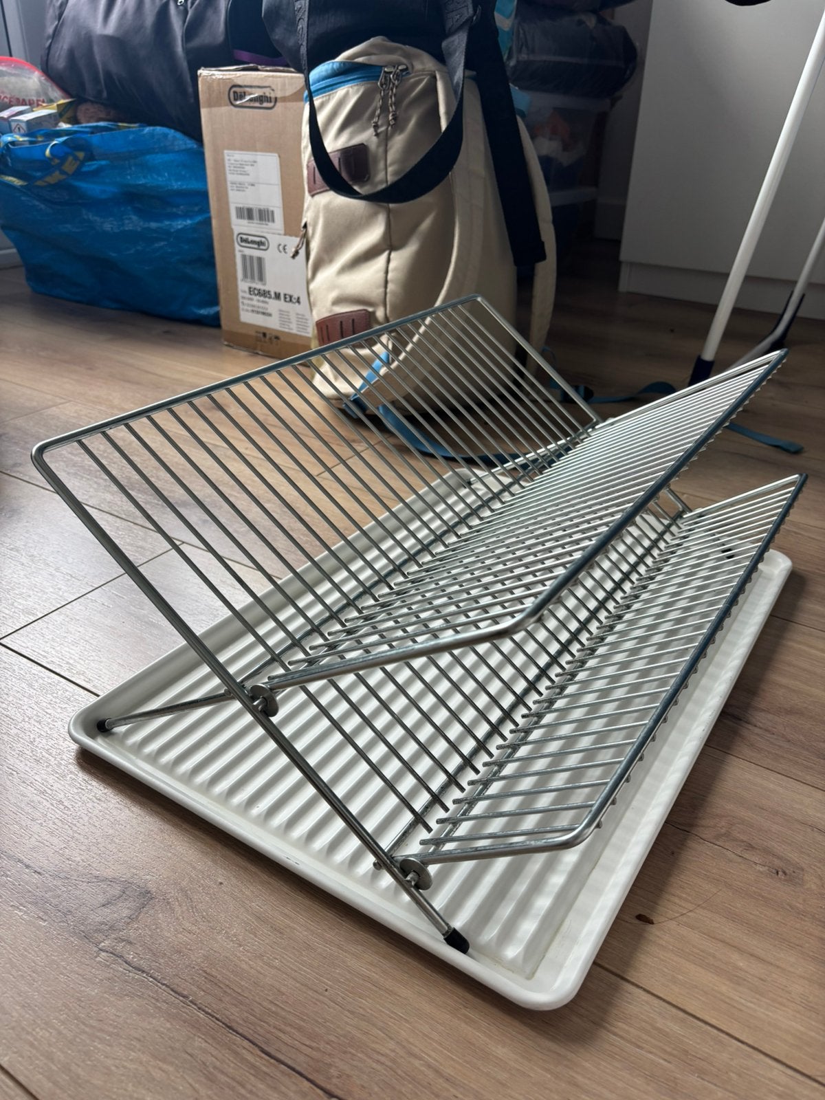 IKEA dish drying rack, Ophalen, Zo goed als nieuw, Wit