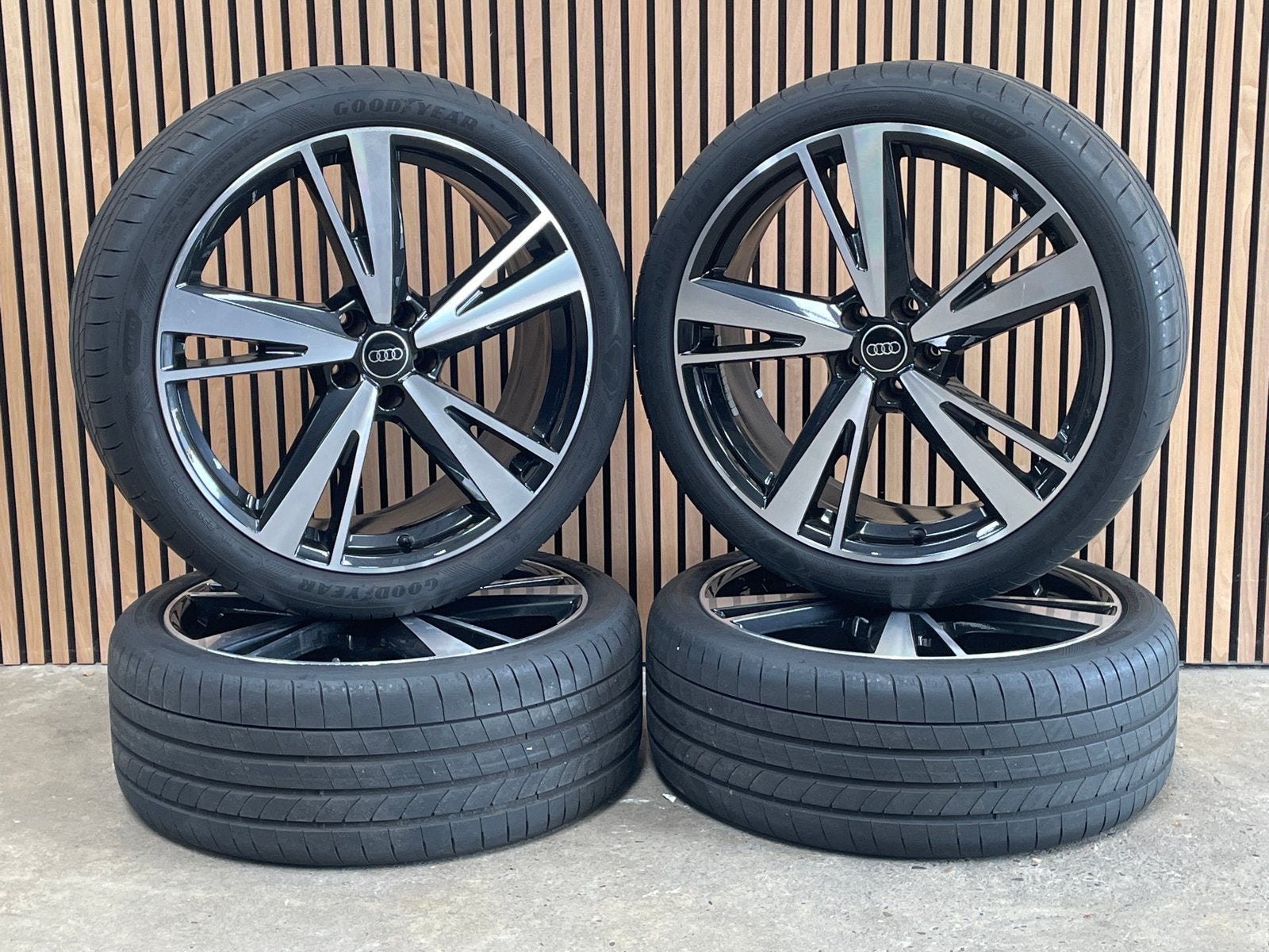 Audi A6/S6 C8 21 inch met Goodyear banden (OEM), Auto-onderdelen, Banden en Velgen, Ophalen, Gebruikt, 255 mm, Banden en Velgen