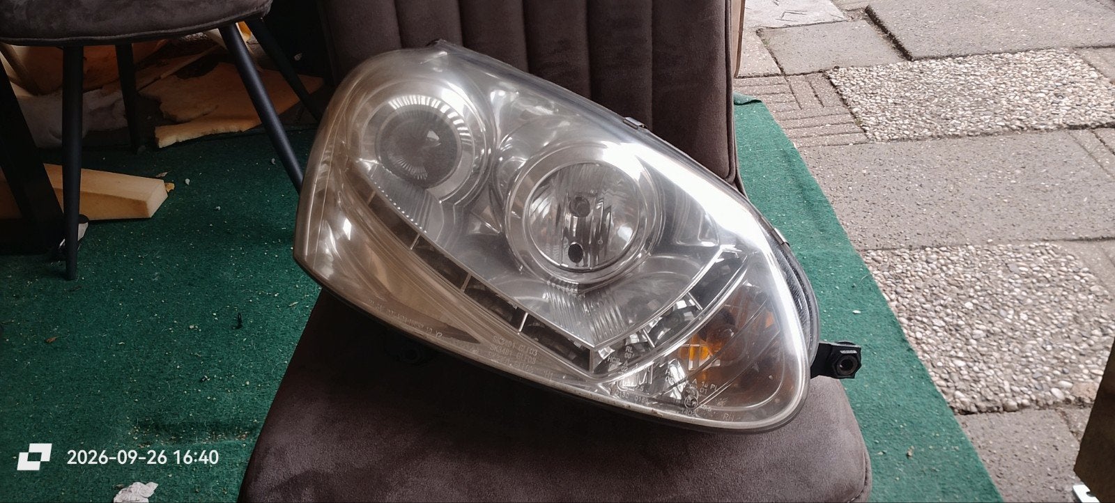 Koplampen Golf 5 Devil Eyes met LED, Ophalen, Gebruikt, Volkswagen