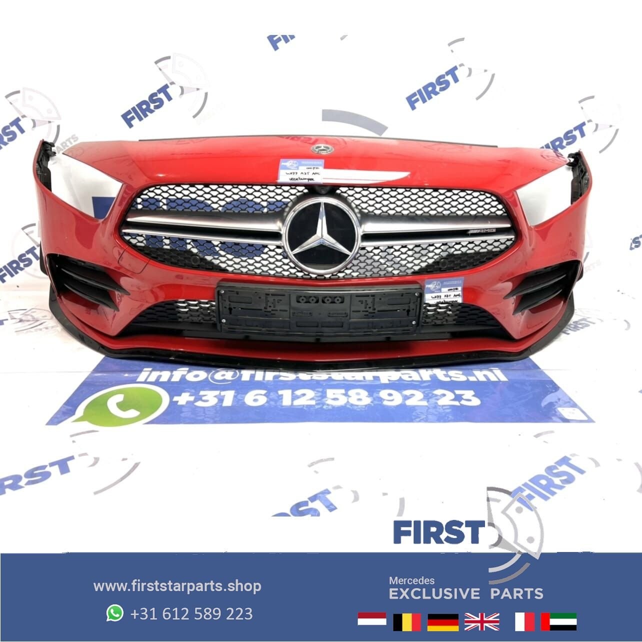 W177 V177 A KLASSE 2021 A35 AMG VOORBUMPER AERO PERFORMANCE, Gebruikt, -, Voor, Ophalen of Verzenden