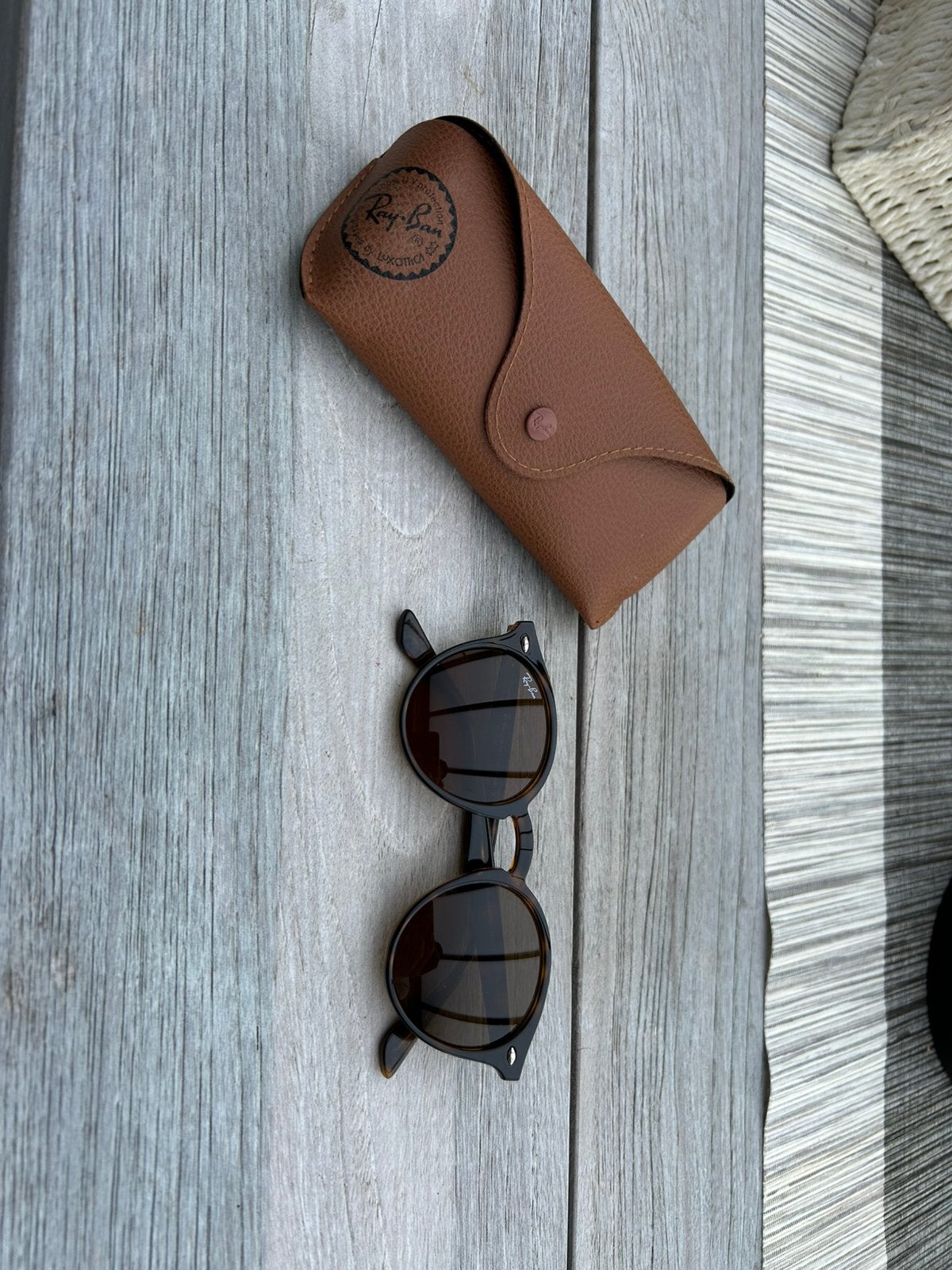 Rayban RB2180 Z.G.A.N, Ophalen, Zo goed als nieuw, Zwart, Ray-Ban