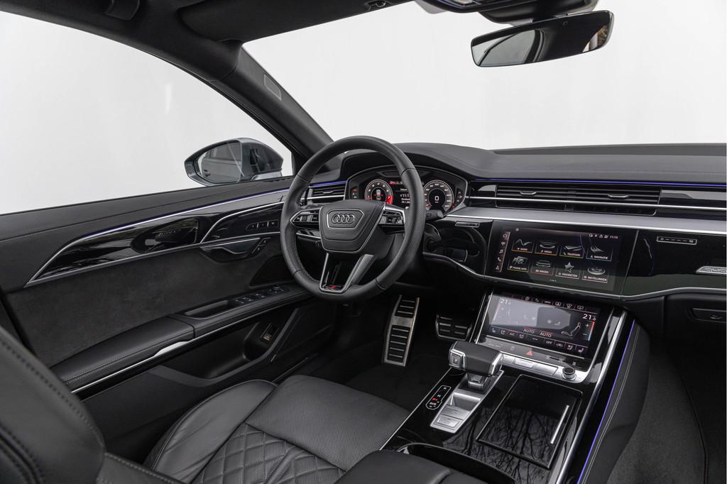 Audi S8 4.0 TFSI 571pk Quattro Pano B&O Standkachel 4-wielst, Automaat, Gebruikt, 8 cilinders, 572 pk