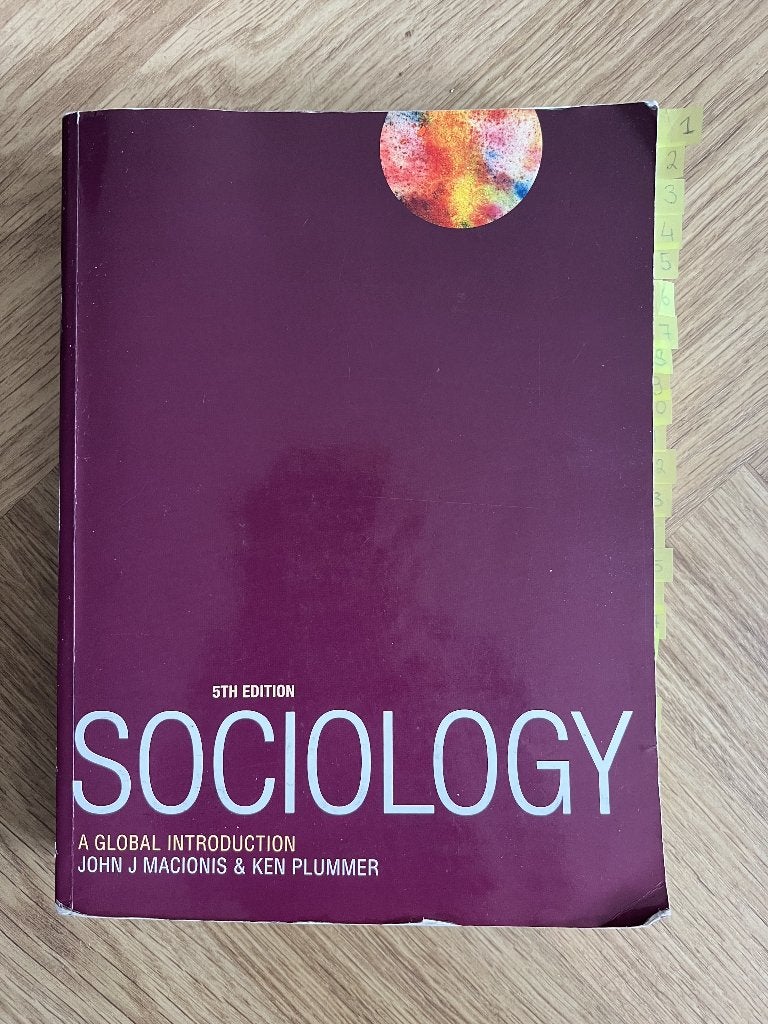 Sociology a global introduction - Macionis & Plummer, Boeken, Ophalen of Verzenden, Beta, Zo goed als nieuw, WO