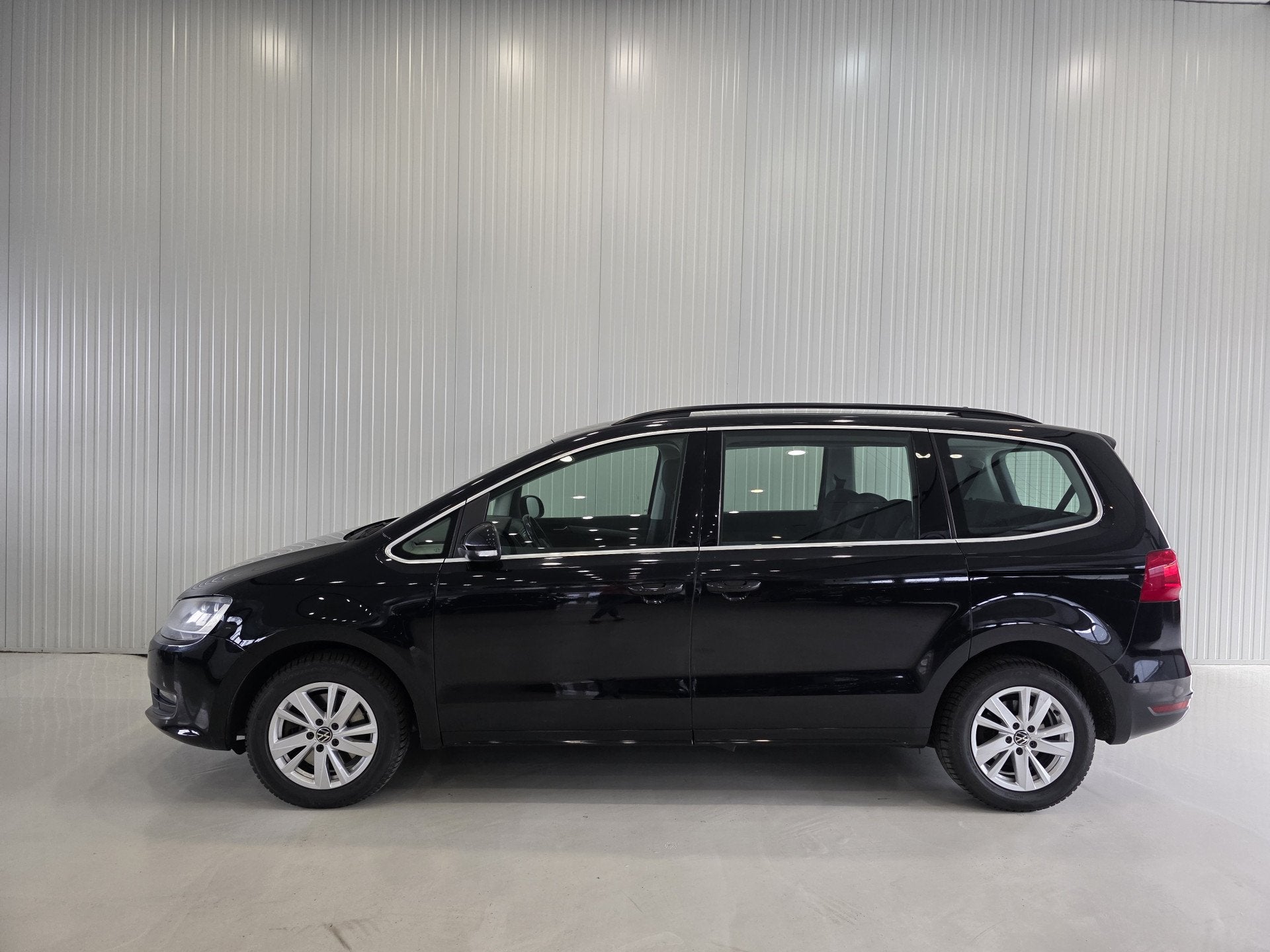 Volkswagen Sharan 1.4 TSI Comfortline 7p. |NAVI|Bluetooth|PD, Auto's, Voorwielaandrijving, Euro 5, Stof, Zwart