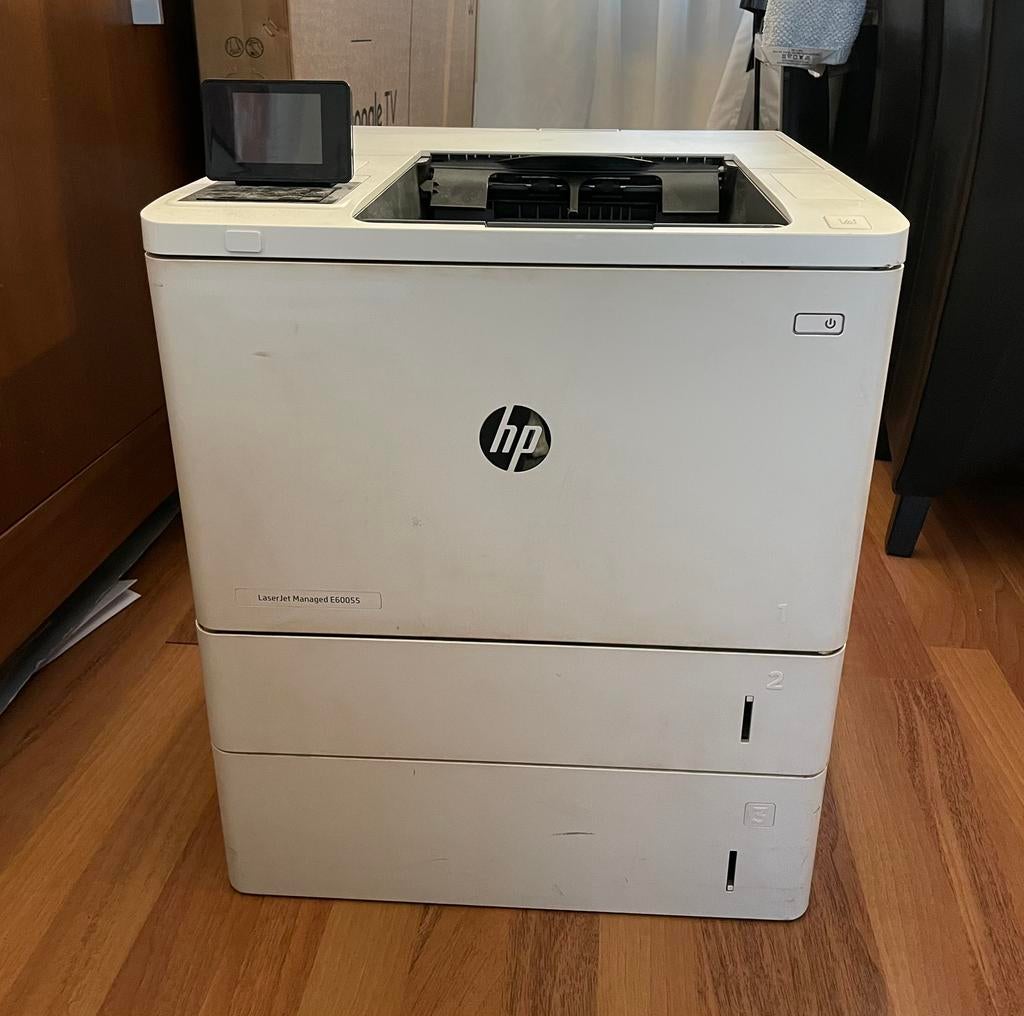 Printer hp laser jet managet E60055, Ophalen of Verzenden, Zo goed als nieuw