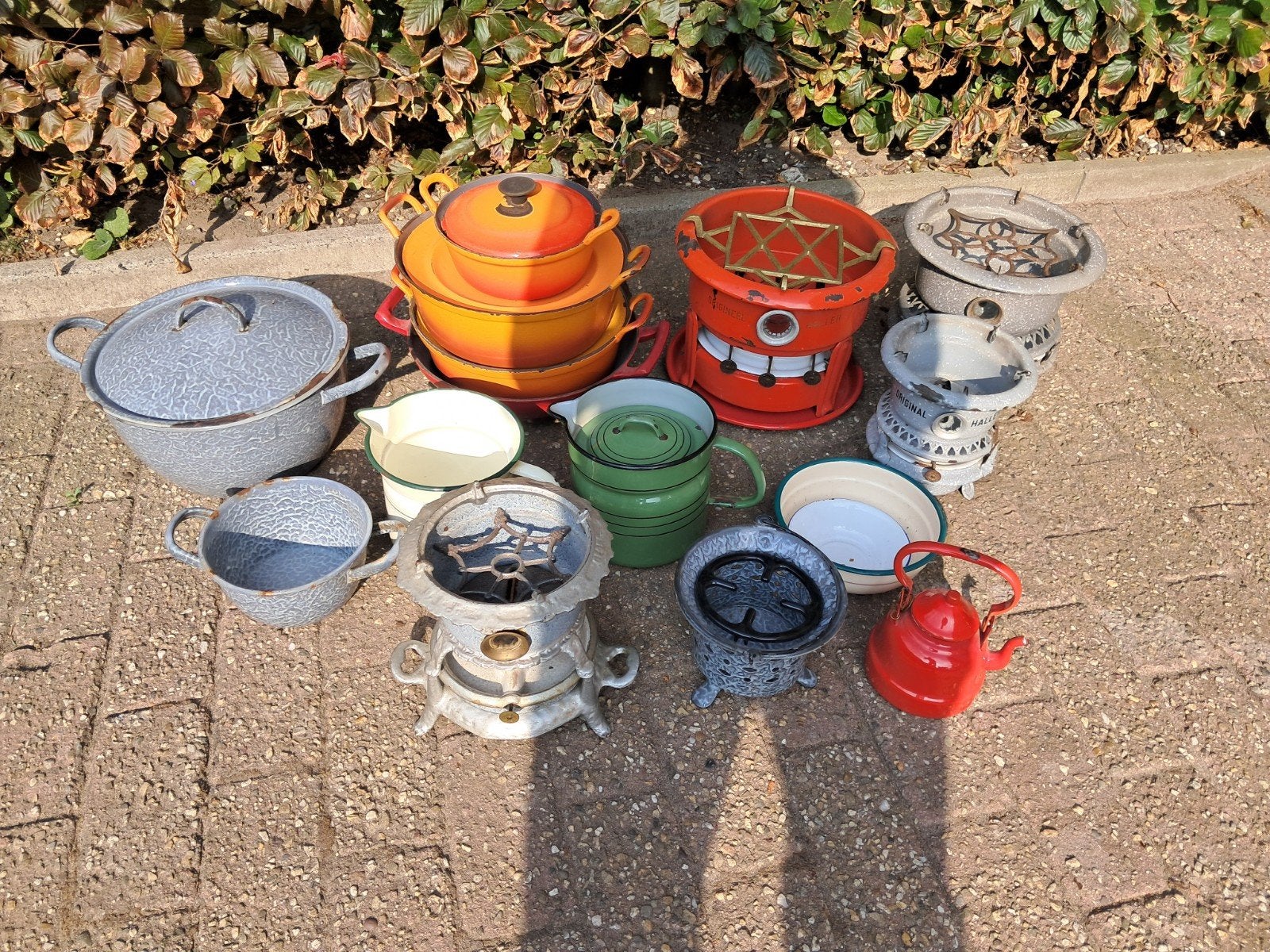 Leuk lot vintage keukenemaille., Ophalen