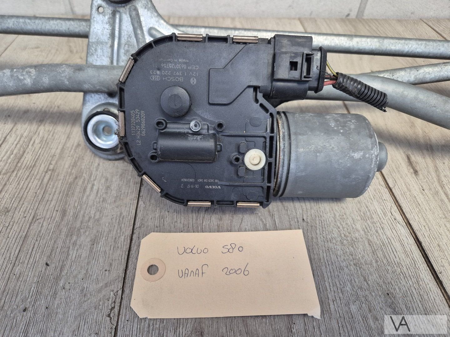 Ruitenwisser mechaniek met motor Volvo V70 / S80 2007 - 2012, Gebruikt, -, -, Ophalen of Verzenden