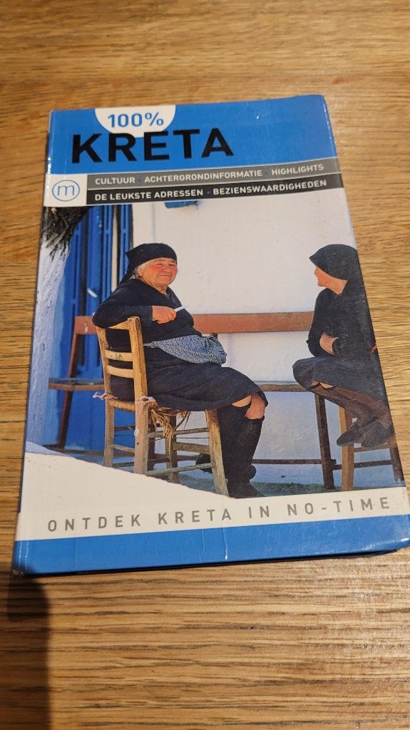 reisgids 100% Kreta, Boeken, Reisgidsen, Overige merken, Europa, Ophalen of Verzenden, Zo goed als nieuw