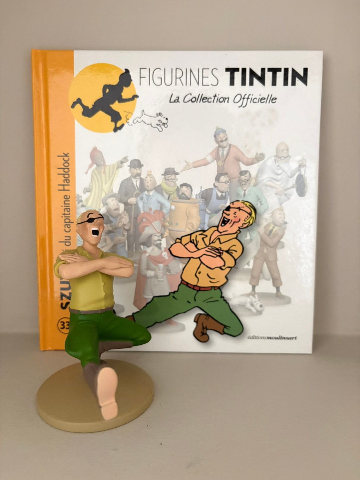Kuifje/Tintin beeld Szut Moulinsart, Verzamelen, Stripfiguren, Ophalen of Verzenden, Kuifje, Zo goed als nieuw, Beeldje of Figuurtje