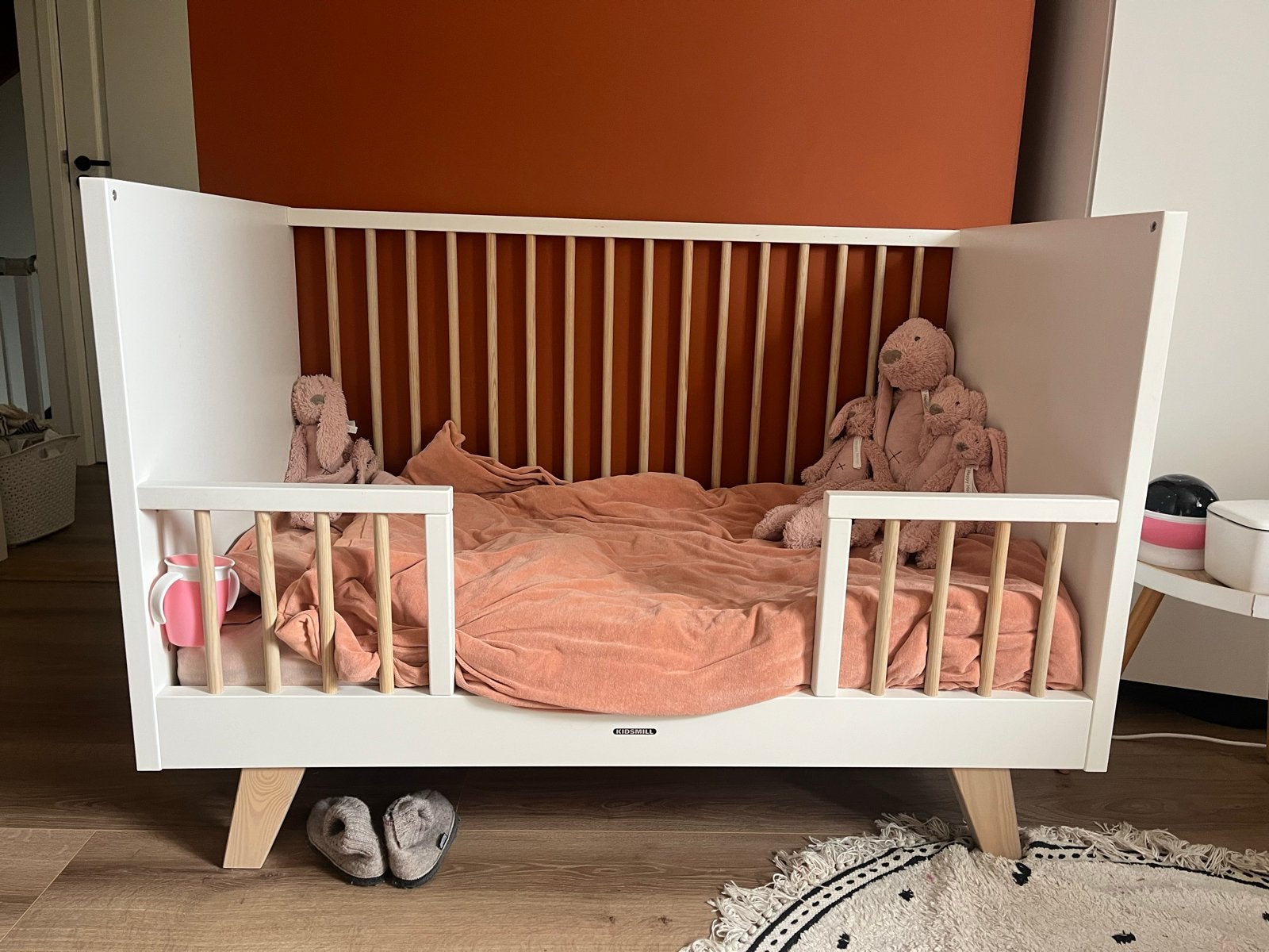 Kidsmill Lars meegroei ledikant peuterbed - Gebruikt, Ophalen, Gebruikt