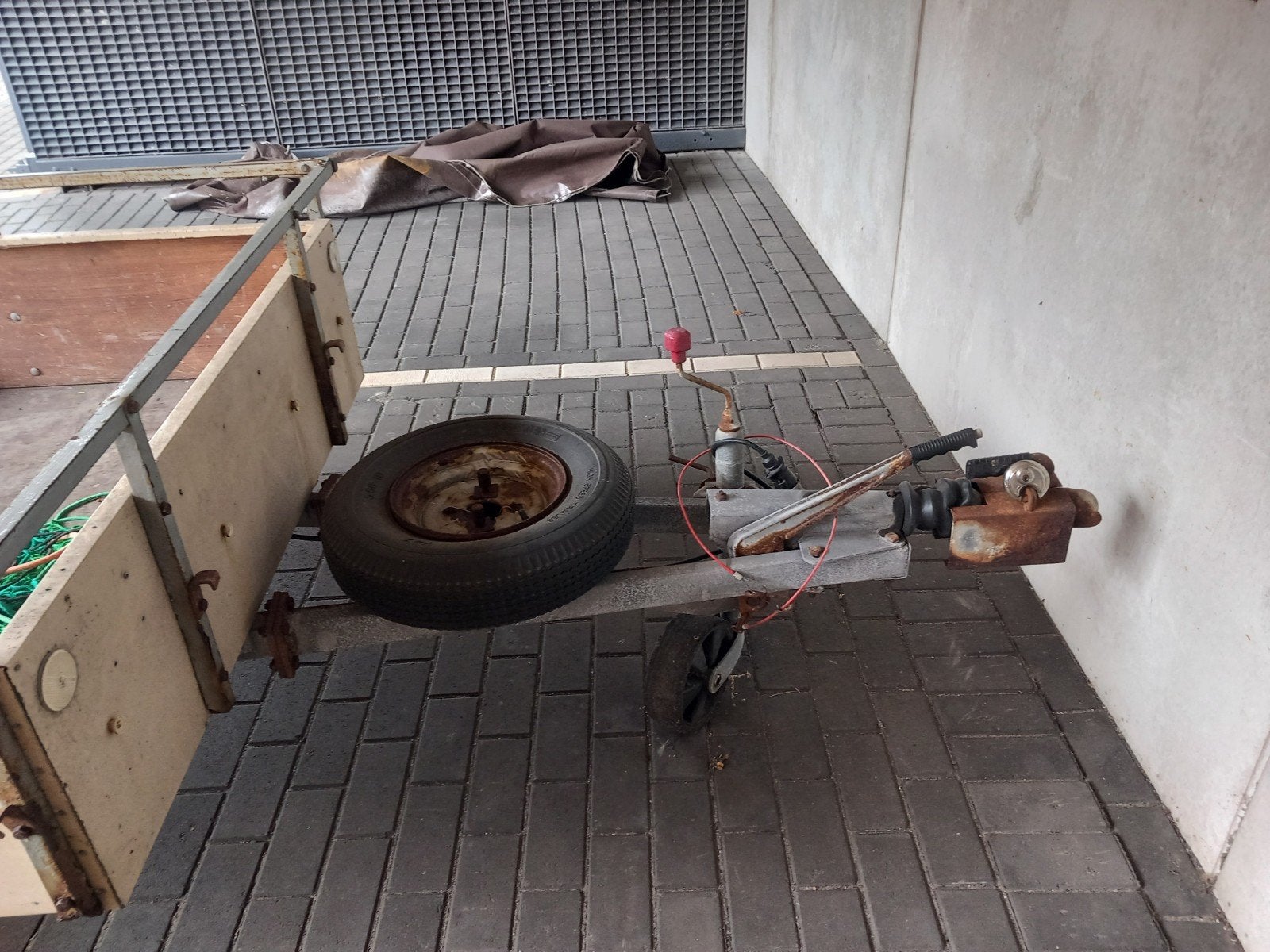 aanhanger, Auto diversen, Aanhangers en Bagagewagens, Ophalen, Gebruikt