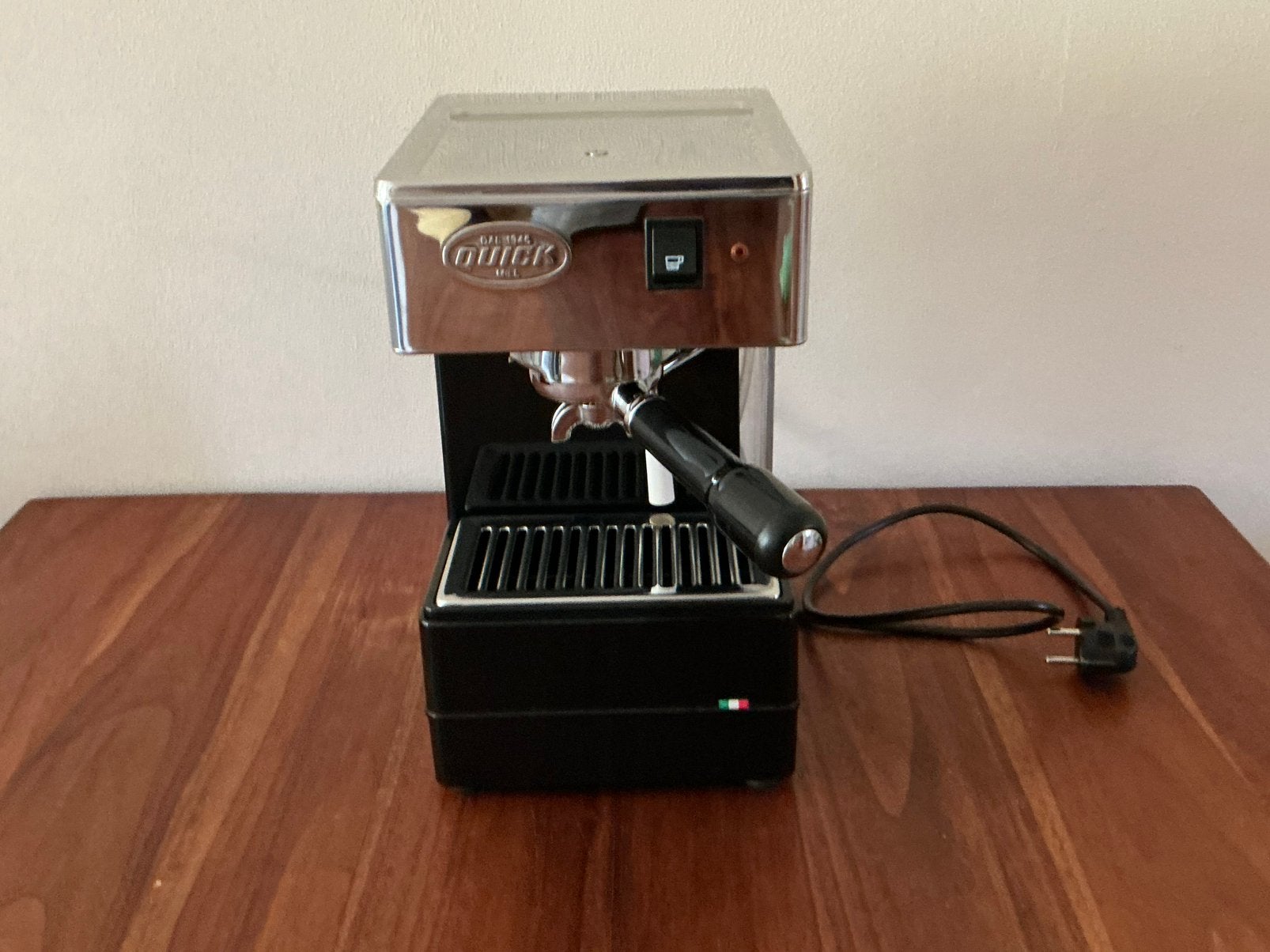 Quick Mill 820 Espressomachine met Hoes, Ophalen, Gebruikt, Espresso apparaat, Gemalen koffie