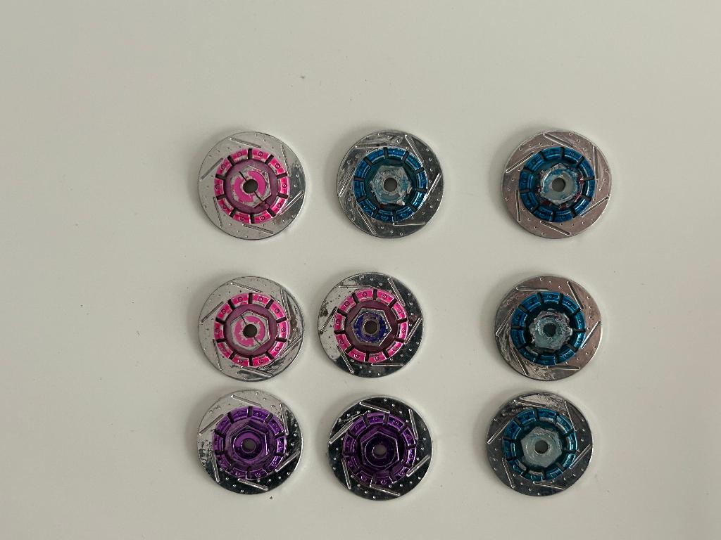 9x remschijven 1/10 rc auto, Hobby en Vrije tijd, Modelbouw | Radiografisch | Auto's, Ophalen of Verzenden, Gebruikt, Onderdeel