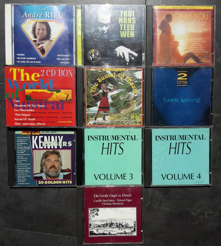 CD Set - 10 cds voor 2 euro - Pop Musical Instrumentaal, Cd's en Dvd's, Ophalen of Verzenden, 1990 - 1999, Zo goed als nieuw