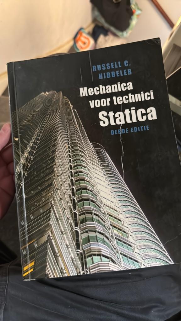 Mechanica voor technici Statica, Boeken, Techniek, Ophalen of Verzenden, Gelezen, Overige onderwerpen
