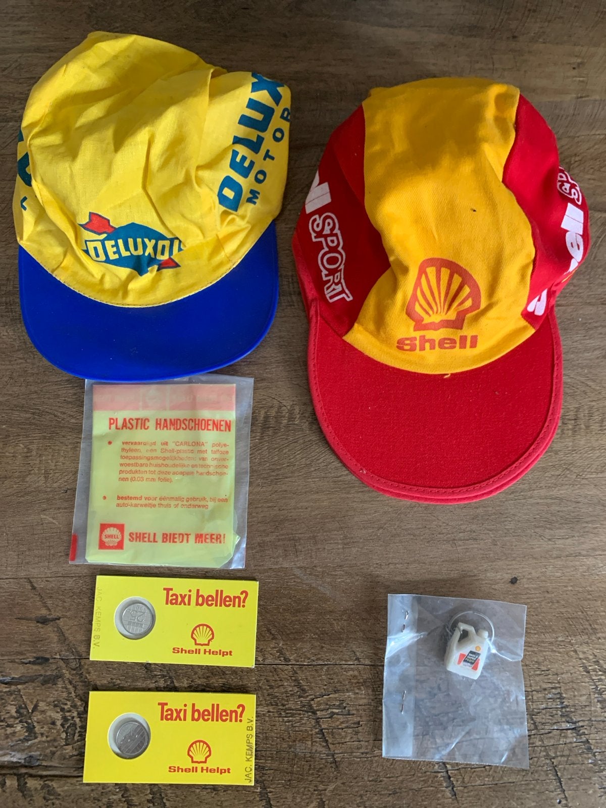 Vintage Shell en Deluxol Promotieartikelen Collectie, Ophalen of Verzenden, Gebruikt, Overige typen