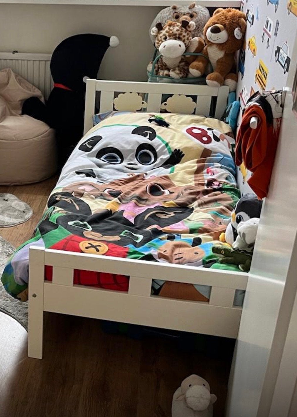 IKEA peuterbed, Ophalen, Gebruikt, 70 tot 85 cm, 140 tot 160 cm