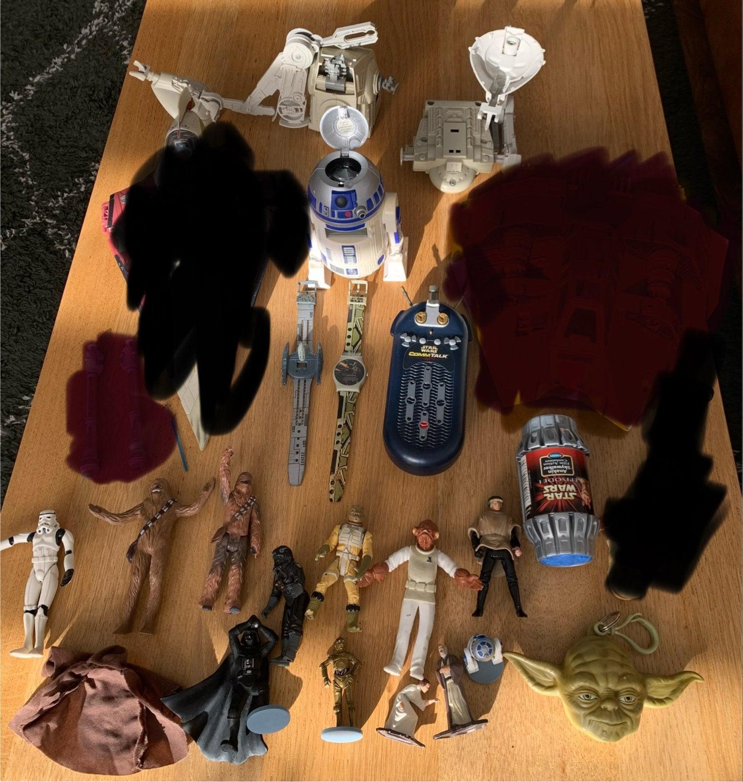 Vintage Star Wars collectie: figuren, voertuigen en meer, Verzamelen, Star Wars, Ophalen of Verzenden, Zo goed als nieuw, Actiefiguurtje