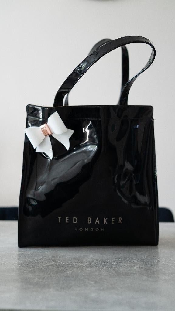 Ted Baker (tas/bag) Nicon (shopper), Sieraden, Tassen en Uiterlijk, Tassen | Damestassen, Ophalen of Verzenden, Gebruikt, Zwart
