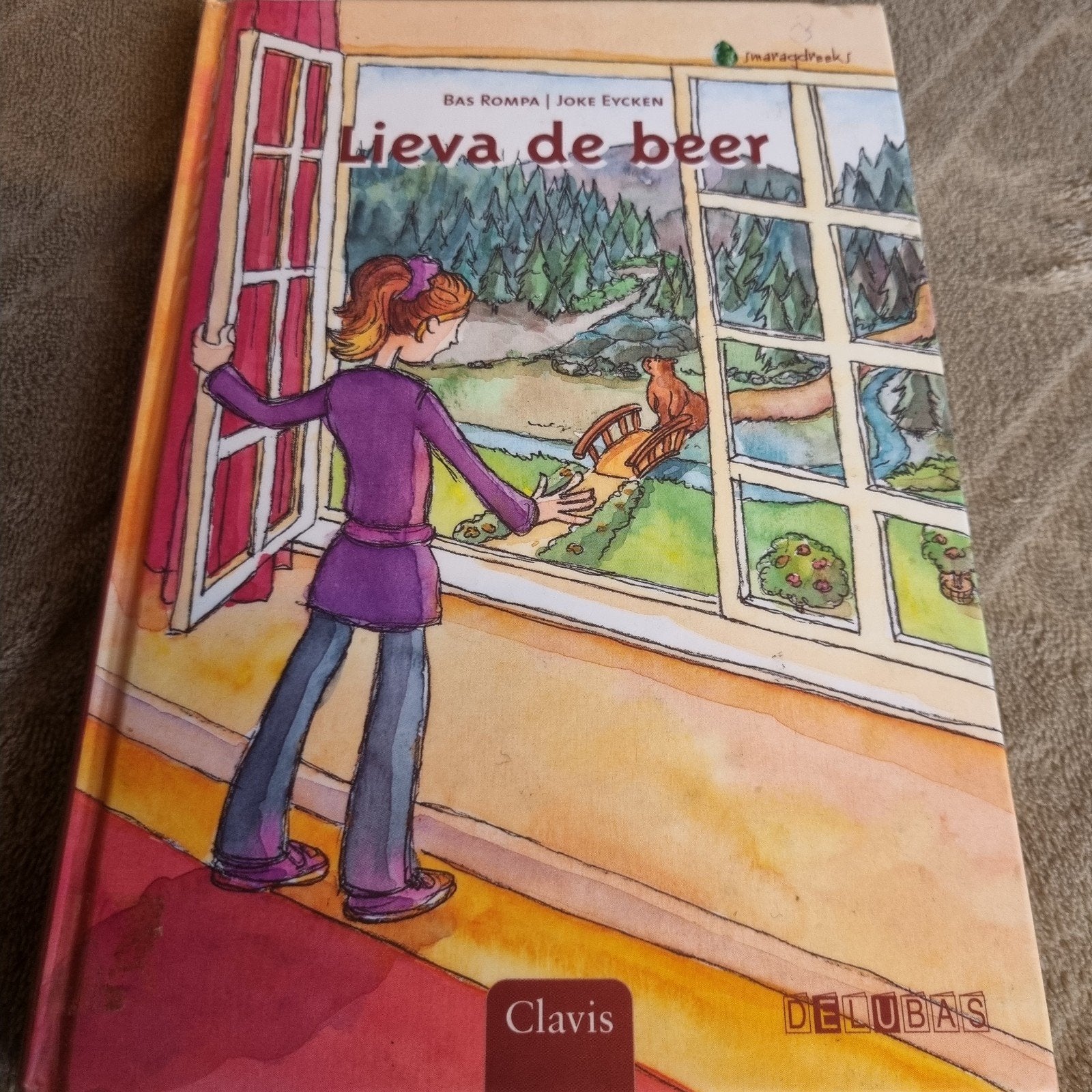 Lieva de beer - Bas Rompa | Joke Eycken, Ophalen of Verzenden, Zo goed als nieuw, Bas Rompa | Joke Eycken, Sprookjes