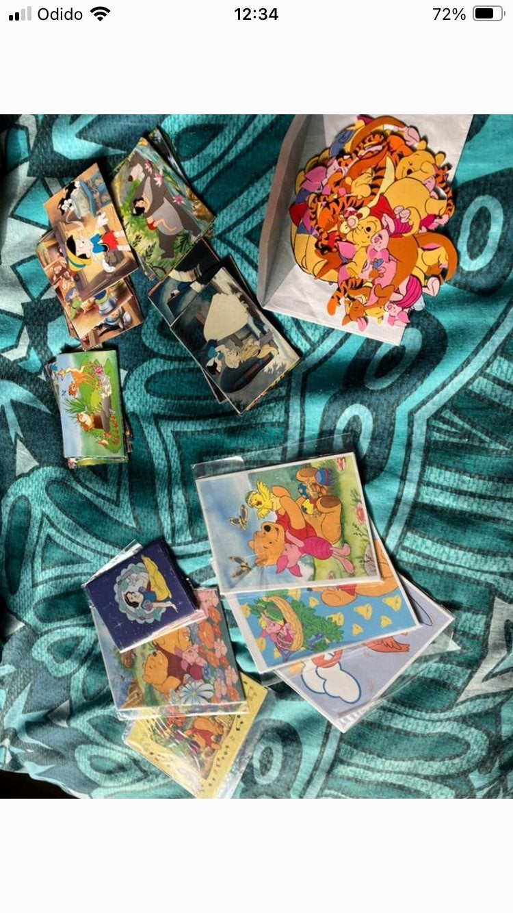 Disney plaatjes voor kaarten, Ophalen of Verzenden, Overige thema's, Knipvel