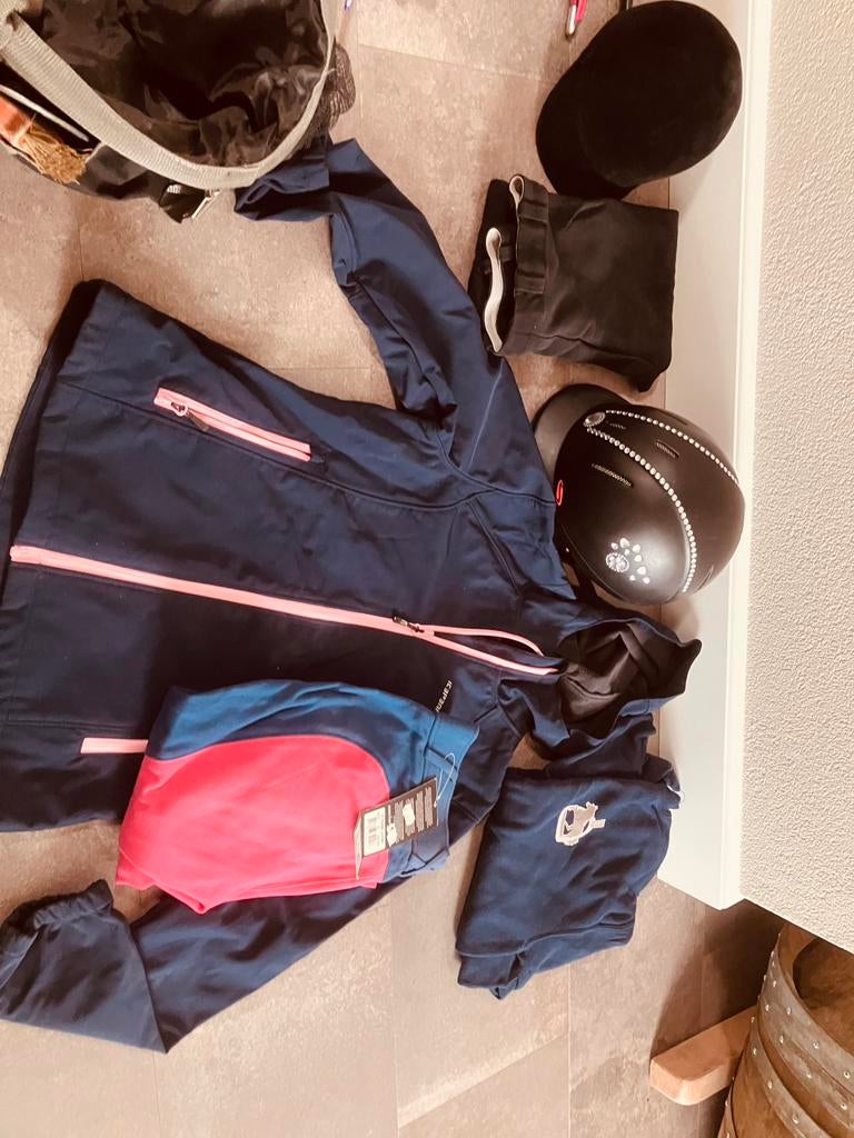Paardrij spullen z.g.a.n., Dieren en Toebehoren, Paardrijkleding, Zo goed als nieuw, Bovenkleding, Overige soorten, Ophalen of Verzenden