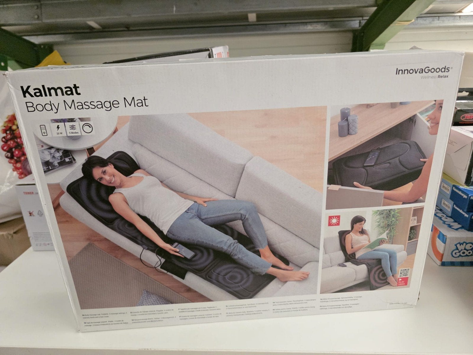 Kalmat Body Massage Mat - Ontspanning voor Thuis, Sport en Fitness, Ophalen of Verzenden, Nieuw, Massagestoel of Kussen