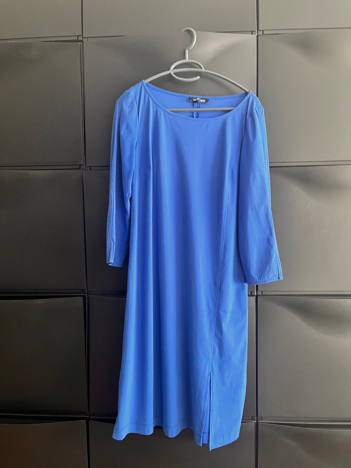 Ladress jurk kobaltblauw maat m, Maat 38/40 (M), Blauw, Ophalen of Verzenden, Zo goed als nieuw