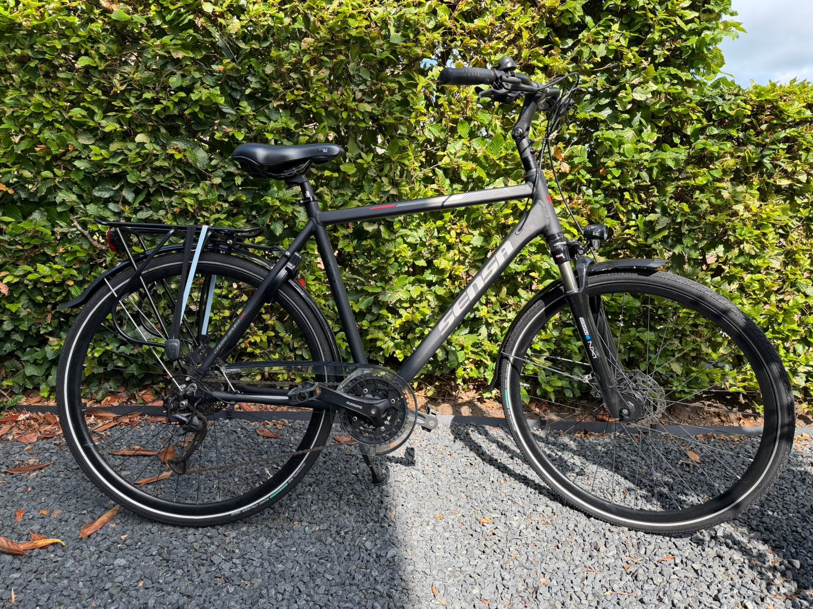 Sensa Cross Sport Disc – sportieve hybride herenfiets, Ophalen, Zo goed als nieuw, Meer dan 20 versnellingen, Overige merken